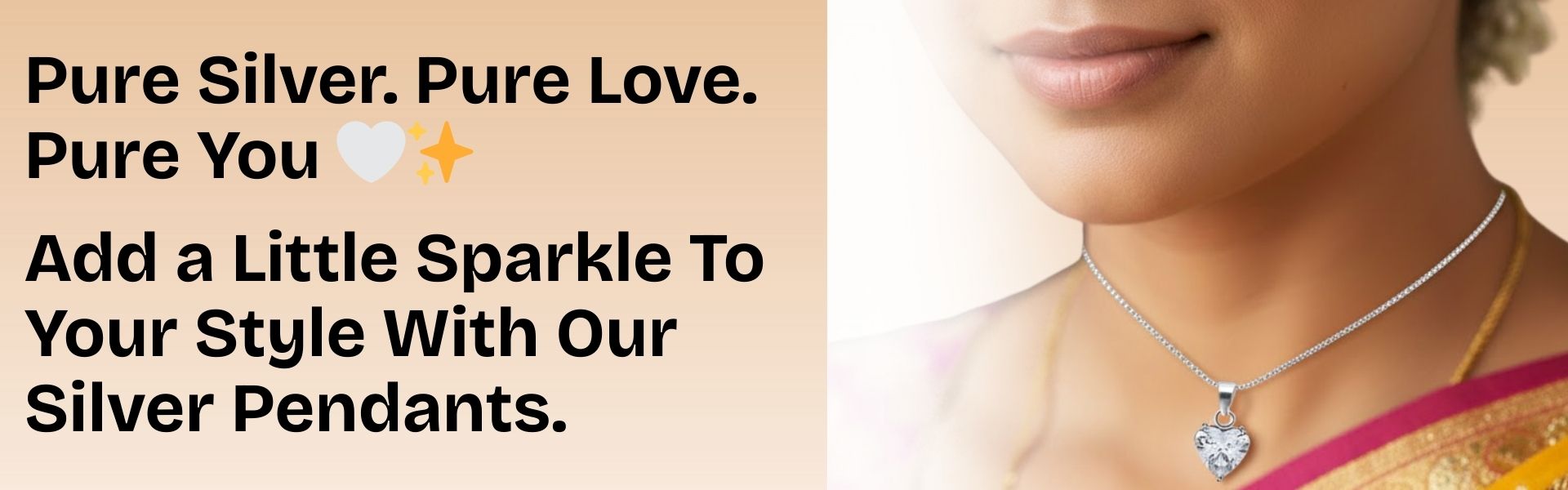 Buy pure silver pendants online 